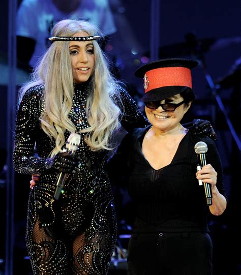 lady gaga sexy|DL faves Lady Gaga and Yoko Ono